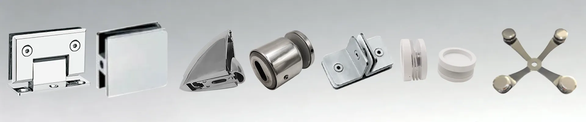 Duş, Railing ve Bölme Projeleri için Güvenli Cam Sabitleme Donanımı