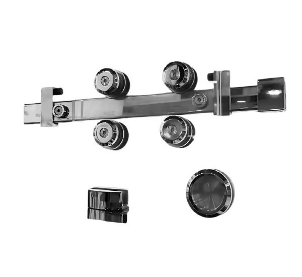 Modern Banyo Projeleri için Çerçevesiz Duş Kapısı Donanım Sistemleri