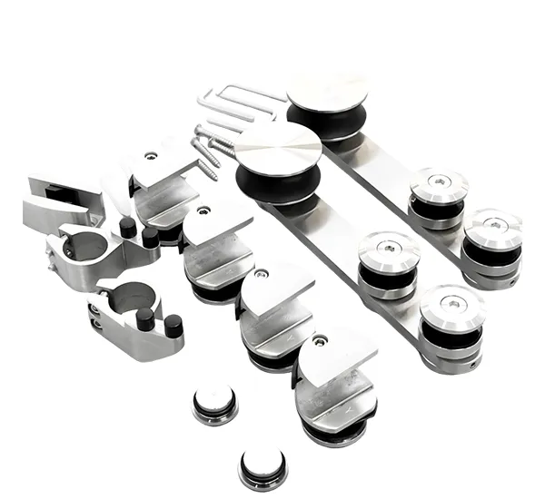 Modern Banyo Projeleri için Çerçevesiz Duş Kapısı Donanım Sistemleri