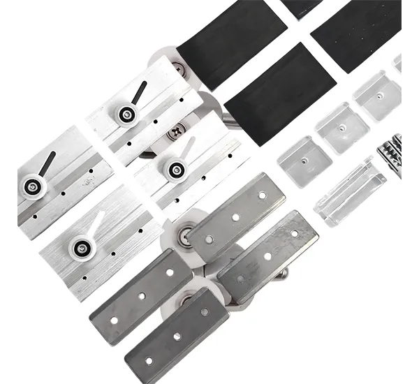 Modern Banyo Projeleri için Çerçevesiz Duş Kapısı Donanım Sistemleri