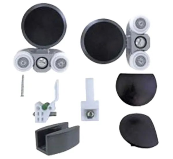 Modern Banyo Projeleri için Çerçevesiz Duş Kapısı Donanım Sistemleri