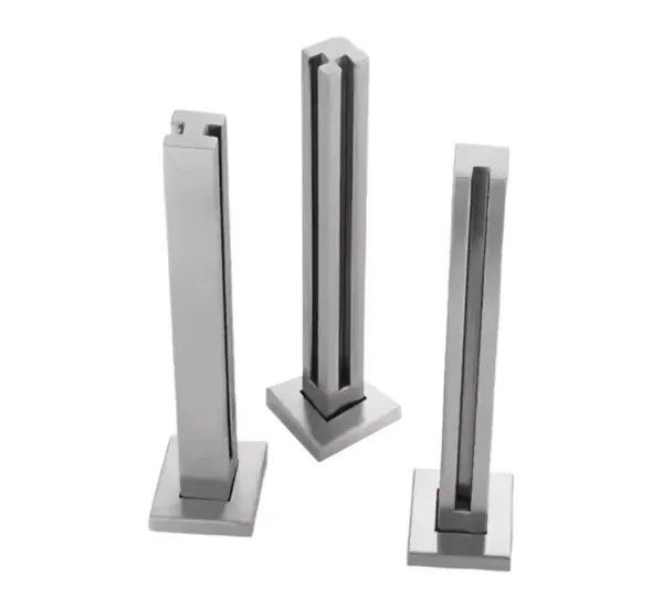 Side Mounted Glass Railing System