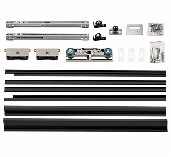 Short Track 2+1 Synchronized Sliding Door System