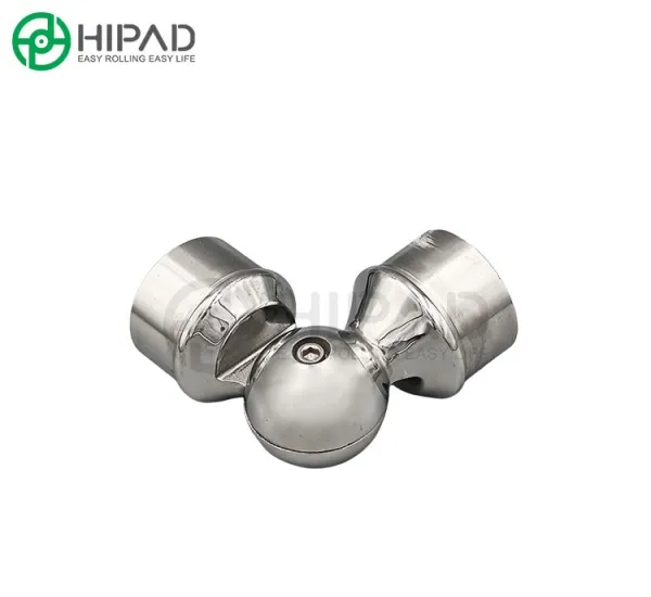 Stainless Steel Handrail Fittings for Architectural Railing Systems
